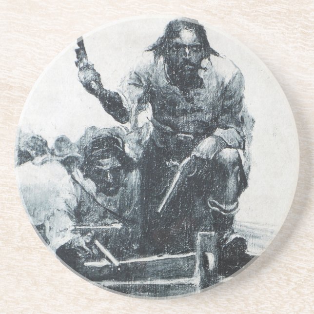 Porta-copos Aproximação de Blackbeard (Frente)