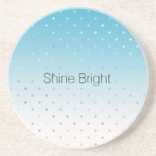 Porta-copos Aqua Glam Dots Ombre