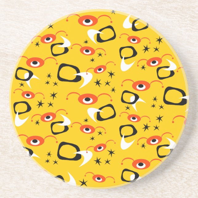 Porta-copos Aranhas Atômicas Retro (Frente)