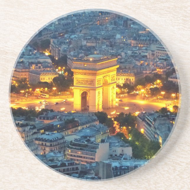 Porta-copos Arco do Triunfo, Paris, France (Frente)
