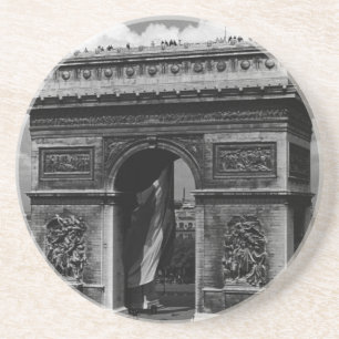 Porta-copos Arco do Triunfo Vintage França Paris Place Etoile