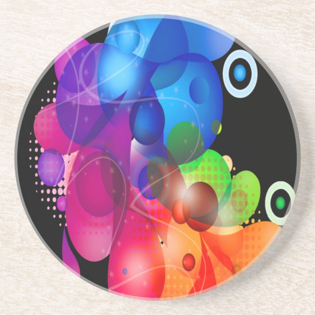 Porta-copos Arco-íris de Drives e Placas (Frente)