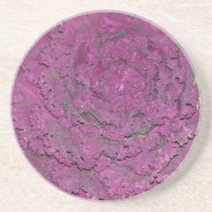 Porta copos (arenito) com repolho roxo