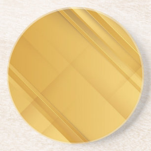 Porta-copos Arte de Fundo de Luxo Geométrico Dourado Abstrato