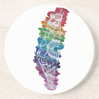 Porta-copos Arte Orgânica de Israel Mandala