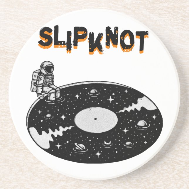 Porta-copos arte visual slipknot (Frente)
