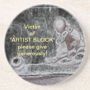 Porta-copos Artistas e pessoas criativas temem o bloco m