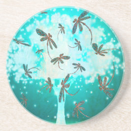 Porta-copos Árvore Brilhante Dragonfly