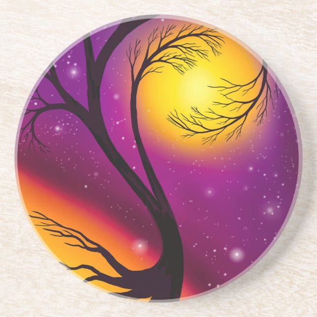 Porta-copos Árvore da alma (Frente)