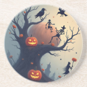Porta-copos Árvore Sinistra de Halloween