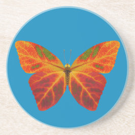 Porta-copos Aspen Leaf Butterfly 2