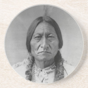Porta-copos Assento americano Bull do chefe indiano de Lakota