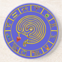 Astrologia ZODÍACA DOURADA DO GRÁFICO ASTRAL LABYR