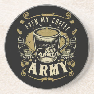 Porta-copos Até Meu Café É Mais Forte Que o Exército
