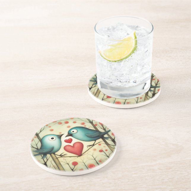 Porta-copos Ave Love 3 (Lateral)