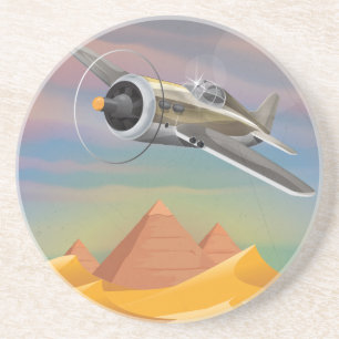 Porta-copos aventura no Egito