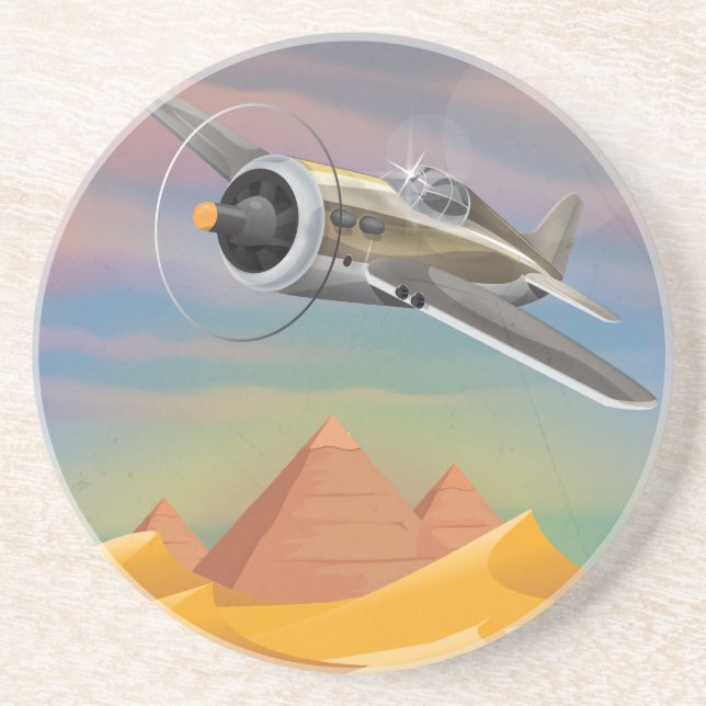 Porta-copos aventura no Egito (Frente)