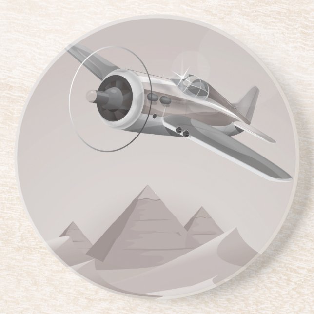 Porta-copos aventura no Egito (Frente)