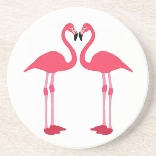 Porta-copos Aves de Praia Tropicais Destino Flamingos