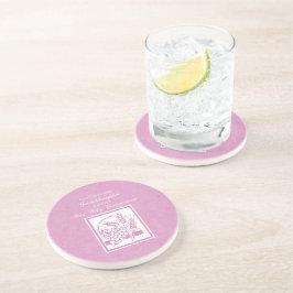 Porta-copos Avó Primeira Comunhão, Rosa