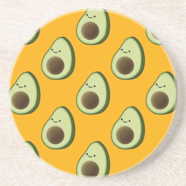 Porta-copos Avocado Pattern (Frente)
