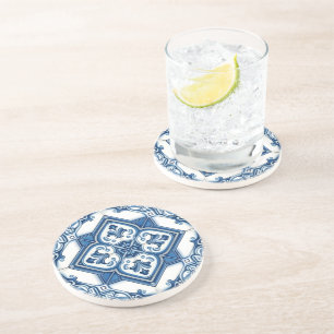 Porta-copos Azulejos do Mediterrâneo, Portugal, Azulejo, Majol