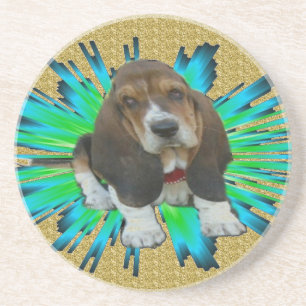 Porta copos Baby Basset Hound Sheldon