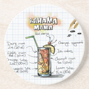 Porta-copos Bahama Mama