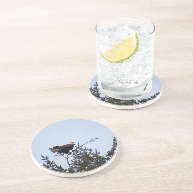 Porta-copos Bald Eagle (Lateral)