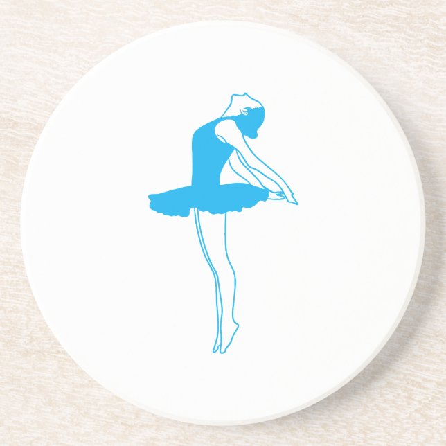 Porta-copos Ballerina Line Art Portas copos (Frente)