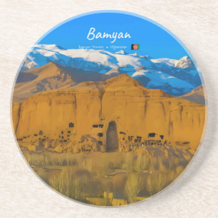 Porta-copos Bamyan, Afeganistão - Vale do Penhasco de Buda
