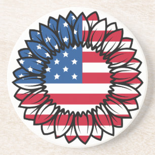 Porta-copos Bandeira Americana Sunflower-32222