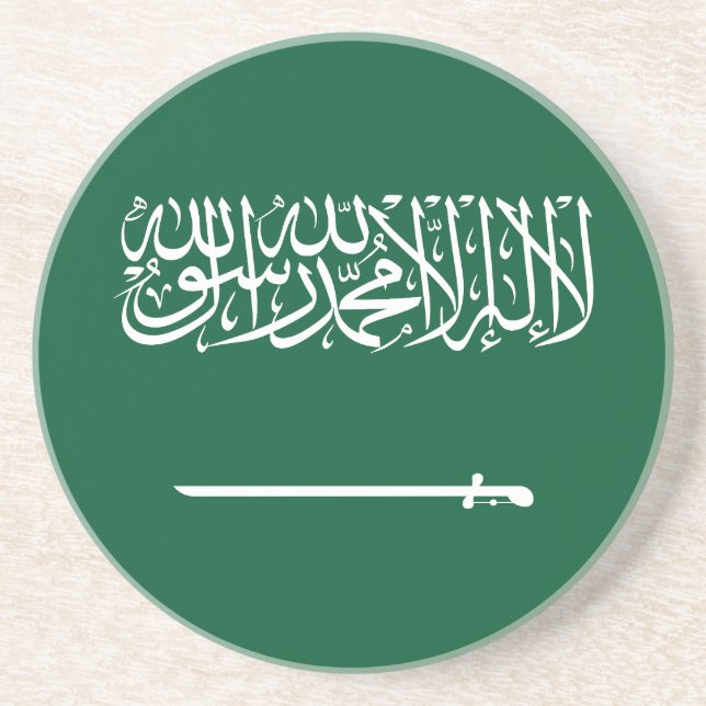 Porta-copos Bandeira da Arábia Saudita (Frente)