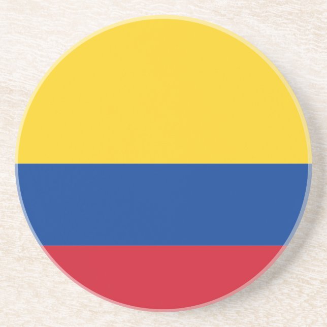 Porta-copos Bandeira da Colômbia (Frente)