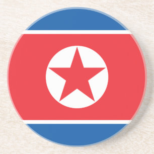 Porta-copos Bandeira da Coreia do Norte