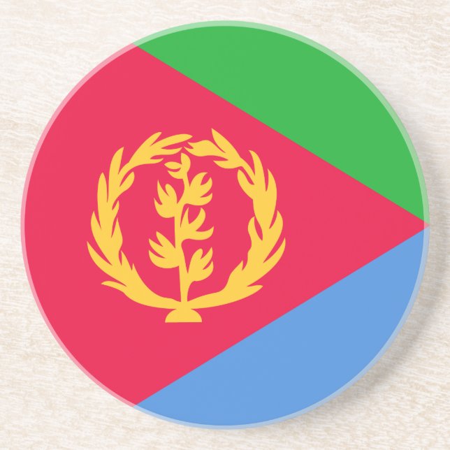 Porta-copos Bandeira da Eritreia (Frente)