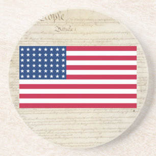 Porta-copos Bandeira da estrela dos Estados Unidos 48