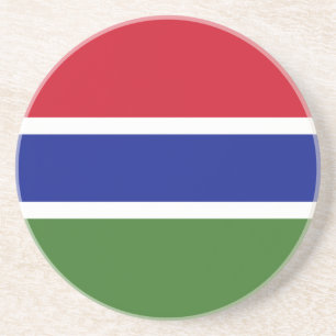 Porta-copos Bandeira da Gâmbia