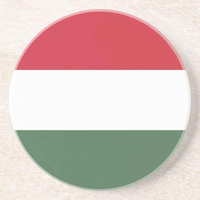 Porta-copos Bandeira da Hungria (Frente)