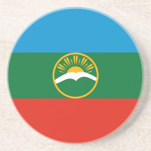 Porta-copos Bandeira da Karachai-Circássia