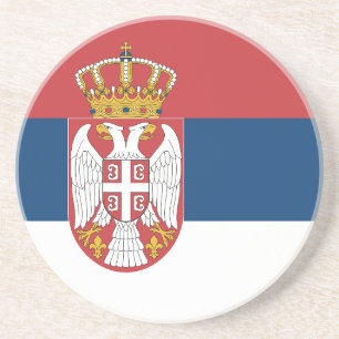 Porta-copos Bandeira da Sérvia