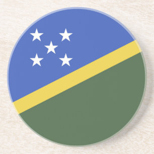 Porta-copos bandeira das Ilhas Salomão