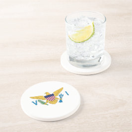 Porta-copos bandeira das Ilhas Virgens dos EUA