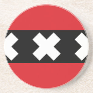 Porta-copos Bandeira de Amsterdão