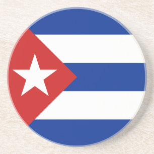 Porta-copos Bandeira de Cuba