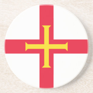 Porta-copos Bandeira de Guernsey
