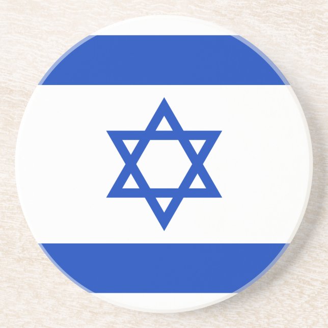 Porta-copos Bandeira de Israel (Frente)