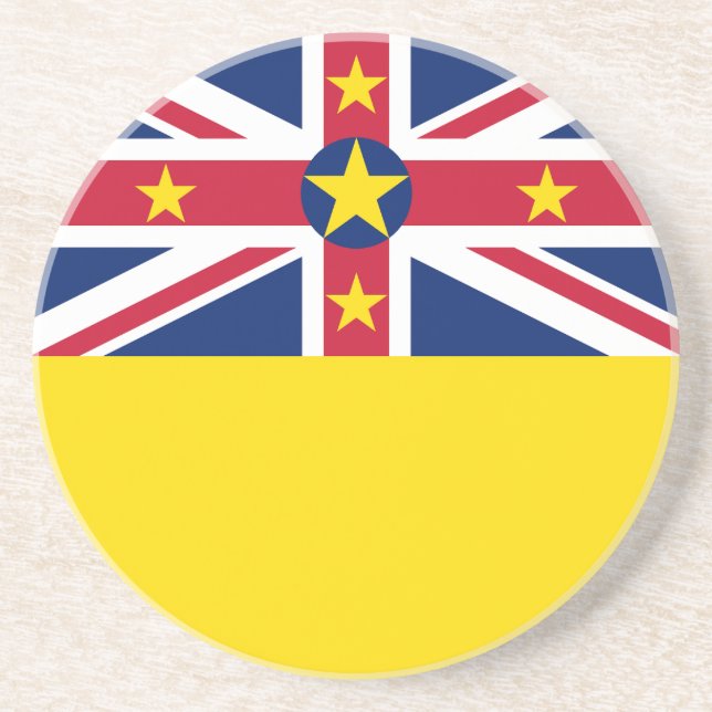 Porta-copos Bandeira de Niue (Frente)