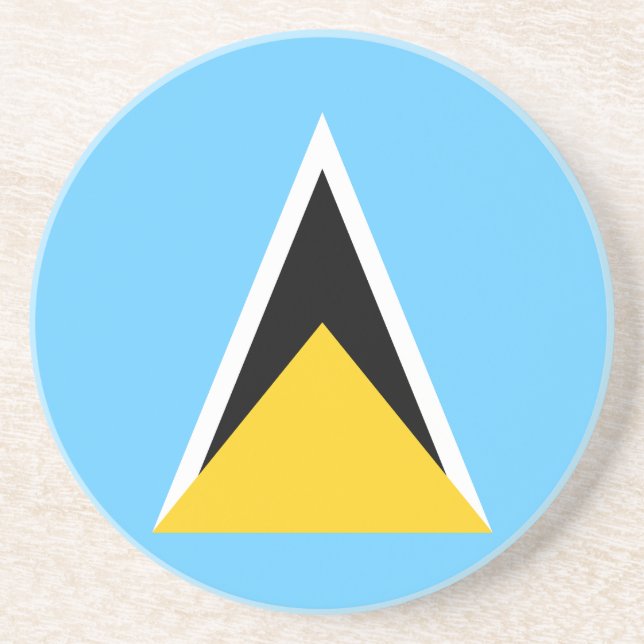 Porta-copos Bandeira de Santa Lúcia (Frente)