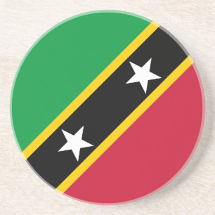 Porta-copos Bandeira de São Cristóvão e Nevis
